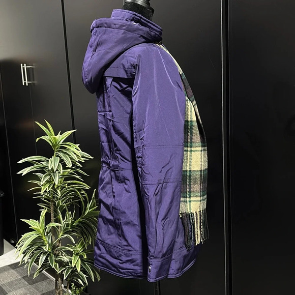 Gallery NY Waterproof Parka/winter coat,removable hood, zip/snap up, pockets - Picture 6 of 16